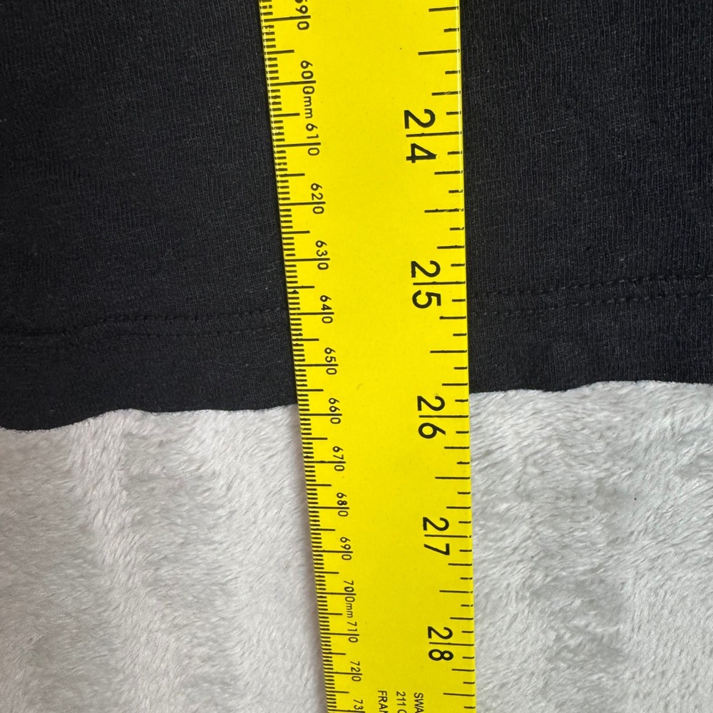 NWOT American‎ Giant Womens Hemp Long Sleeve Crew Neck Tee T-Shirt XL Black - Picture 11 of 11
